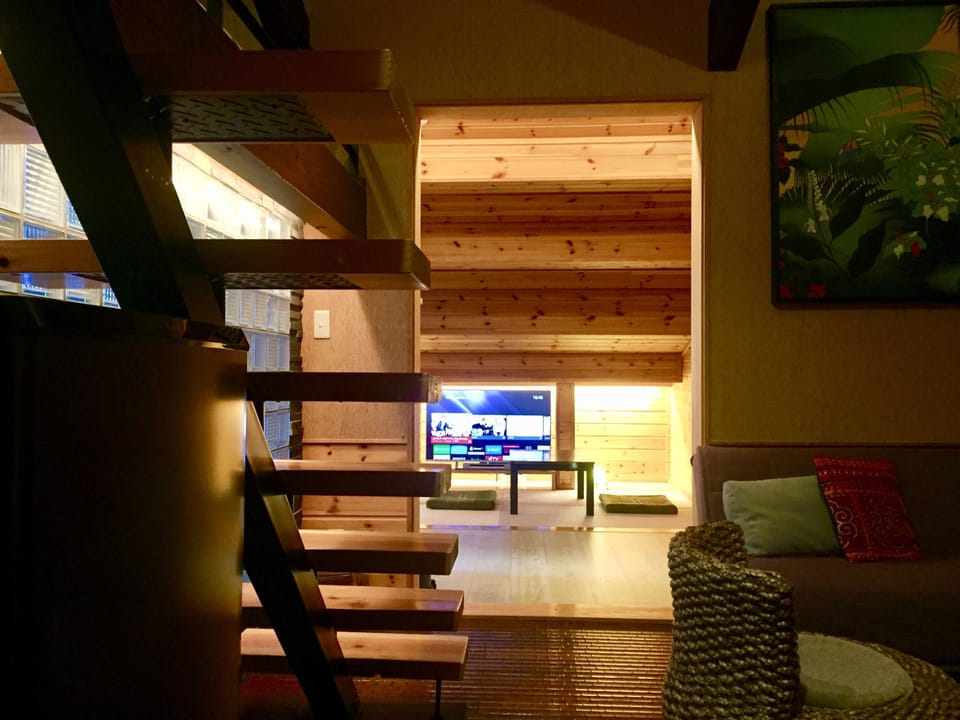 [View Jacuzzi kitchen with mist] ~condo~ Non-smoking | Living area