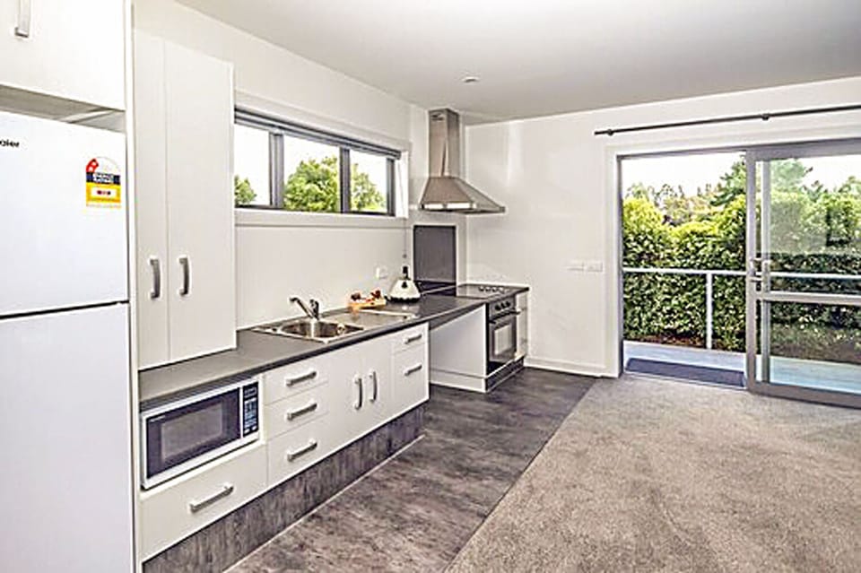 2 Bedroom Family Unit | Private kitchen | Full-size fridge, microwave, stovetop, electric kettle