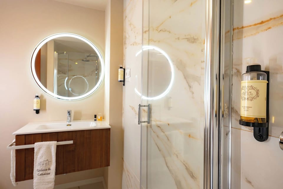 Classic Double or Twin Room | Bathroom | Jetted tub, rainfall showerhead, designer toiletries, hair dryer