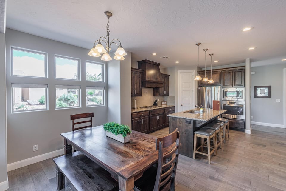 House, Multiple Beds, Mountain View (18th Fairway to Heaven) | Private kitchen | Full-size fridge, microwave, oven, stovetop