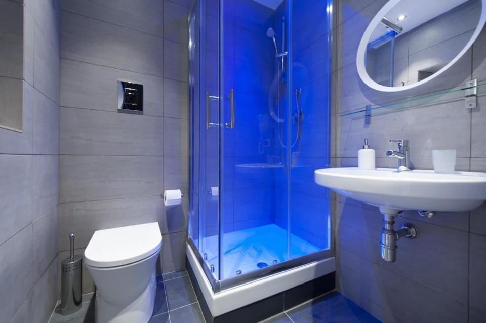 Deluxe Double Room (Room 5) | Bathroom shower