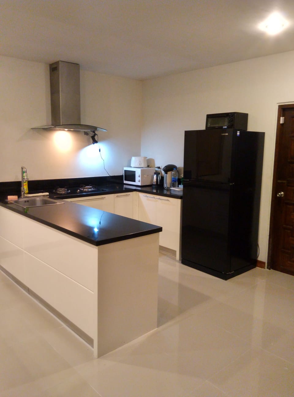 Family Villa, 2 Bedrooms | Private kitchen | Espresso maker, coffee/tea maker, full-size fridge, microwave