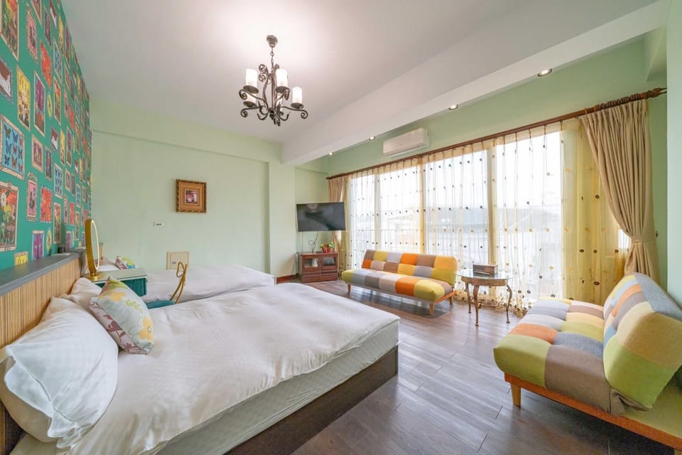 Family Quadruple Room | Premium bedding, individually decorated, soundproofing, free WiFi