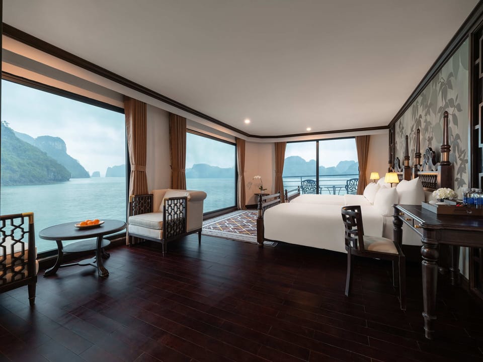 Garden Sea Family Suite, Balcony | In-room safe, blackout drapes, soundproofing, free cribs/infant beds