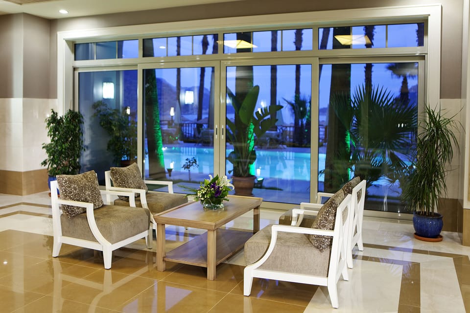 Lobby sitting area