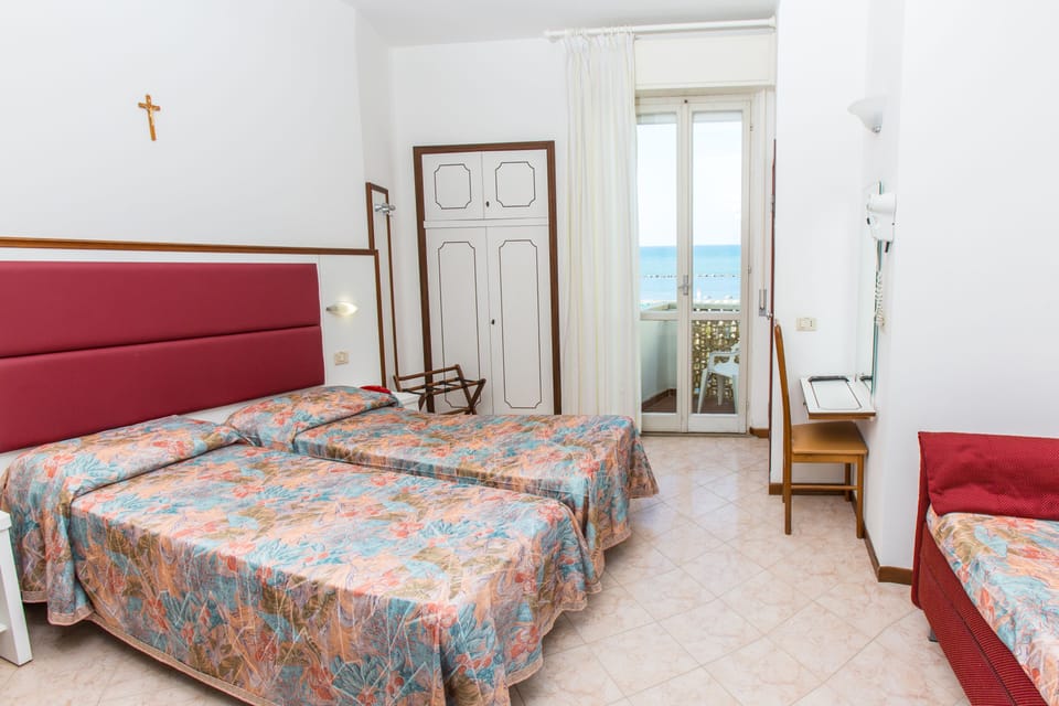 Double or Twin Room, Balcony | In-room safe, desk, cribs/infant beds, rollaway beds