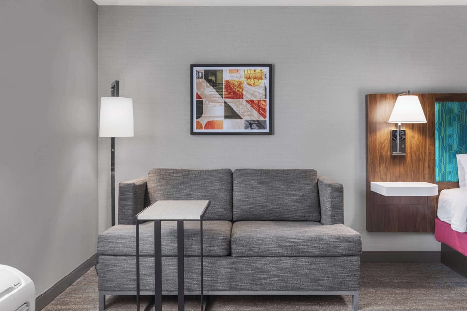 50-inch flat-screen TV with cable channels, TV, streaming services