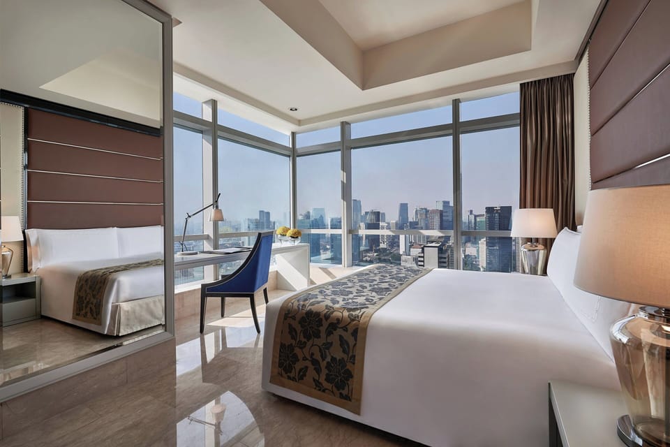Executive Room, 3 Bedrooms, City View | Premium bedding, in-room safe, individually furnished, desk