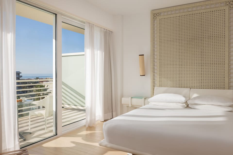 Junior Suite, Partial Sea View (Deluxe | with Sofa Bed) | View from room