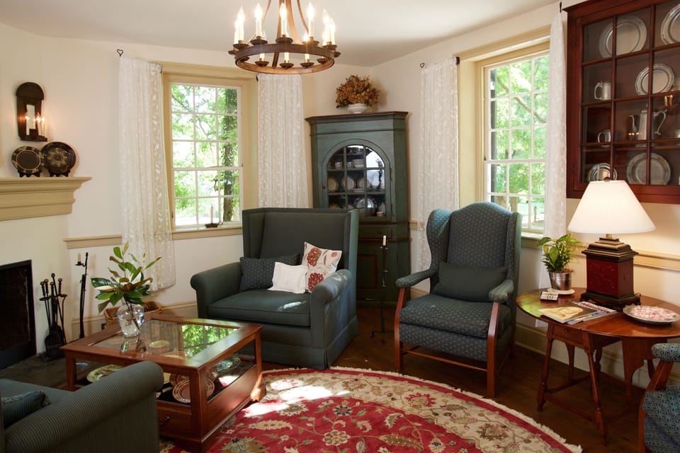 Lobby sitting area