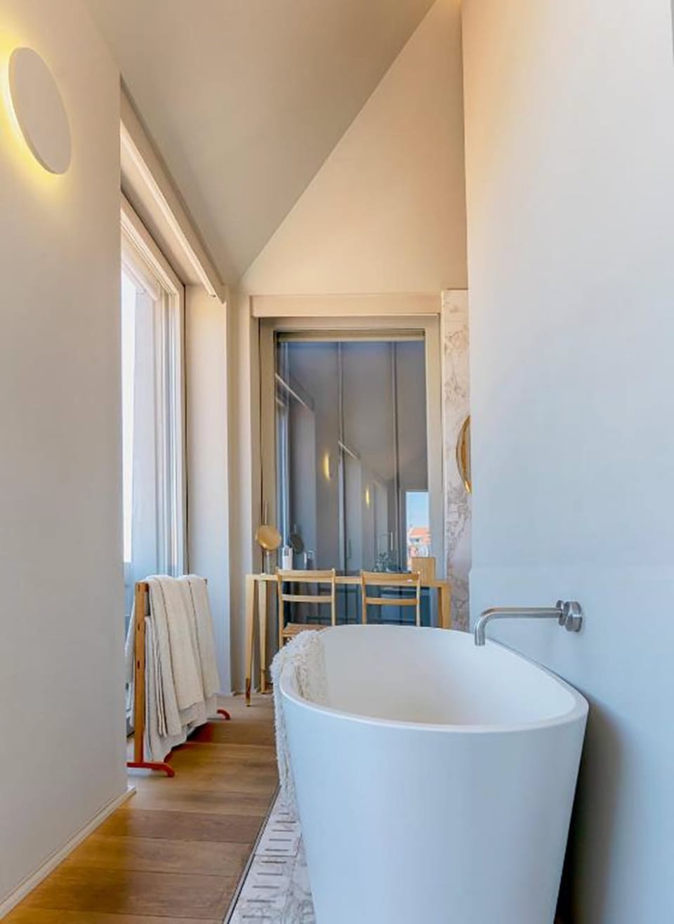 Superior River View | Bathroom | Shower, designer toiletries, hair dryer, bathrobes