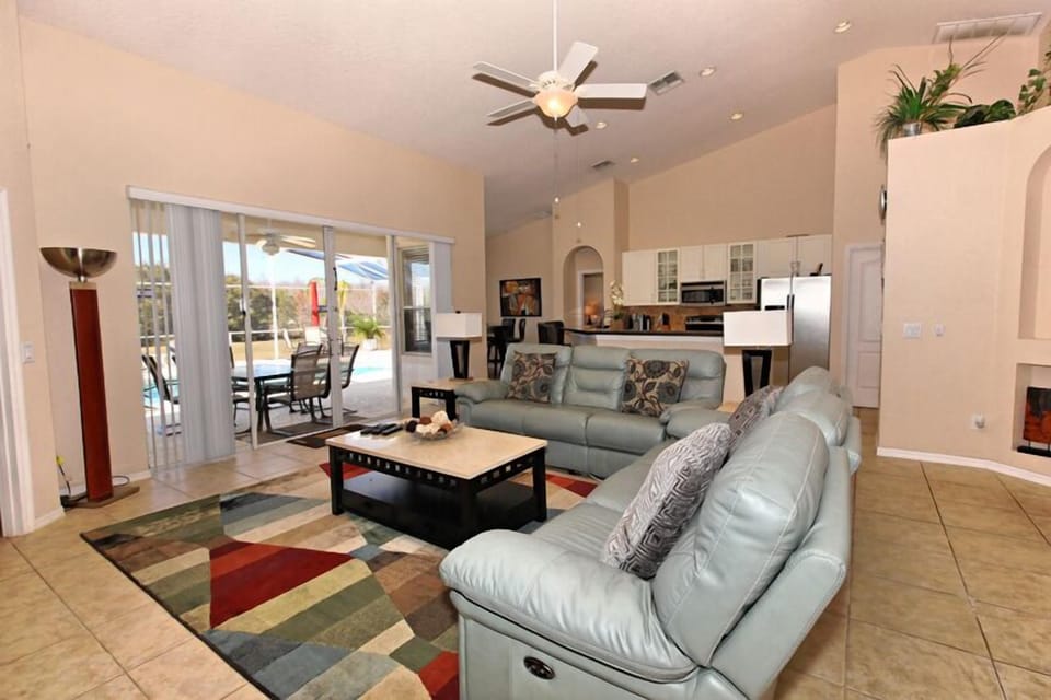 Villa, 5 Bedrooms | Living area | TV, DVD player