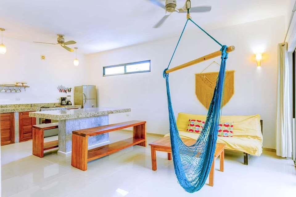 Apartment, 2 Bedrooms, Hot Tub, Ground Floor | Living area