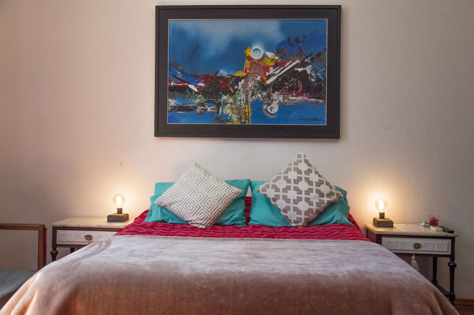 Quadruple Room, 1 Bedroom, Private Bathroom (External) | Individually decorated, individually furnished, desk, blackout drapes