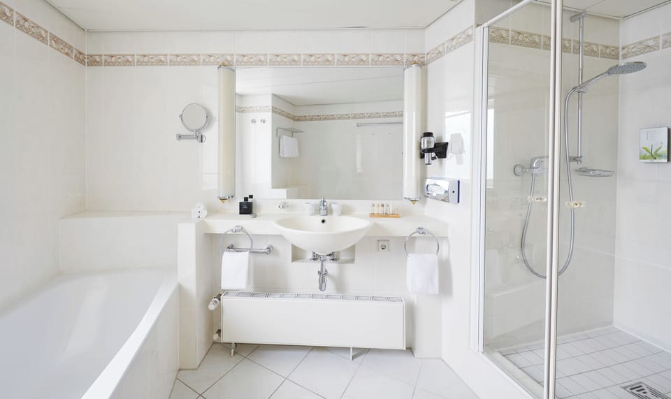 X-Group Rate | Bathroom | Hair dryer, towels, soap, toilet paper