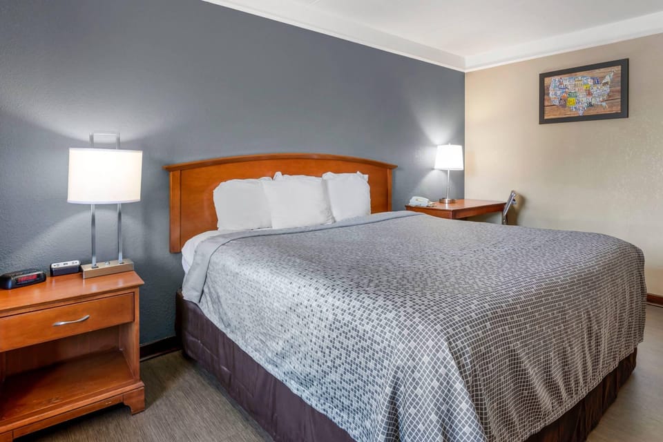 Room, 1 King Bed, Accessible, Non Smoking | In-room safe, iron/ironing board, free WiFi, bed sheets