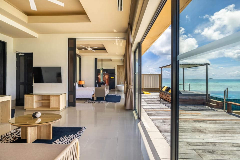 Deluxe InOcean 2 Bedroom Infinity Pool | Pillowtop beds, minibar, in-room safe, individually decorated