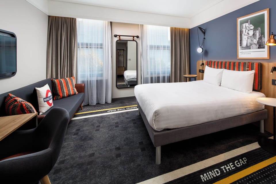 Room (The Works) | Hypo-allergenic bedding available, in-room safe, blackout drapes