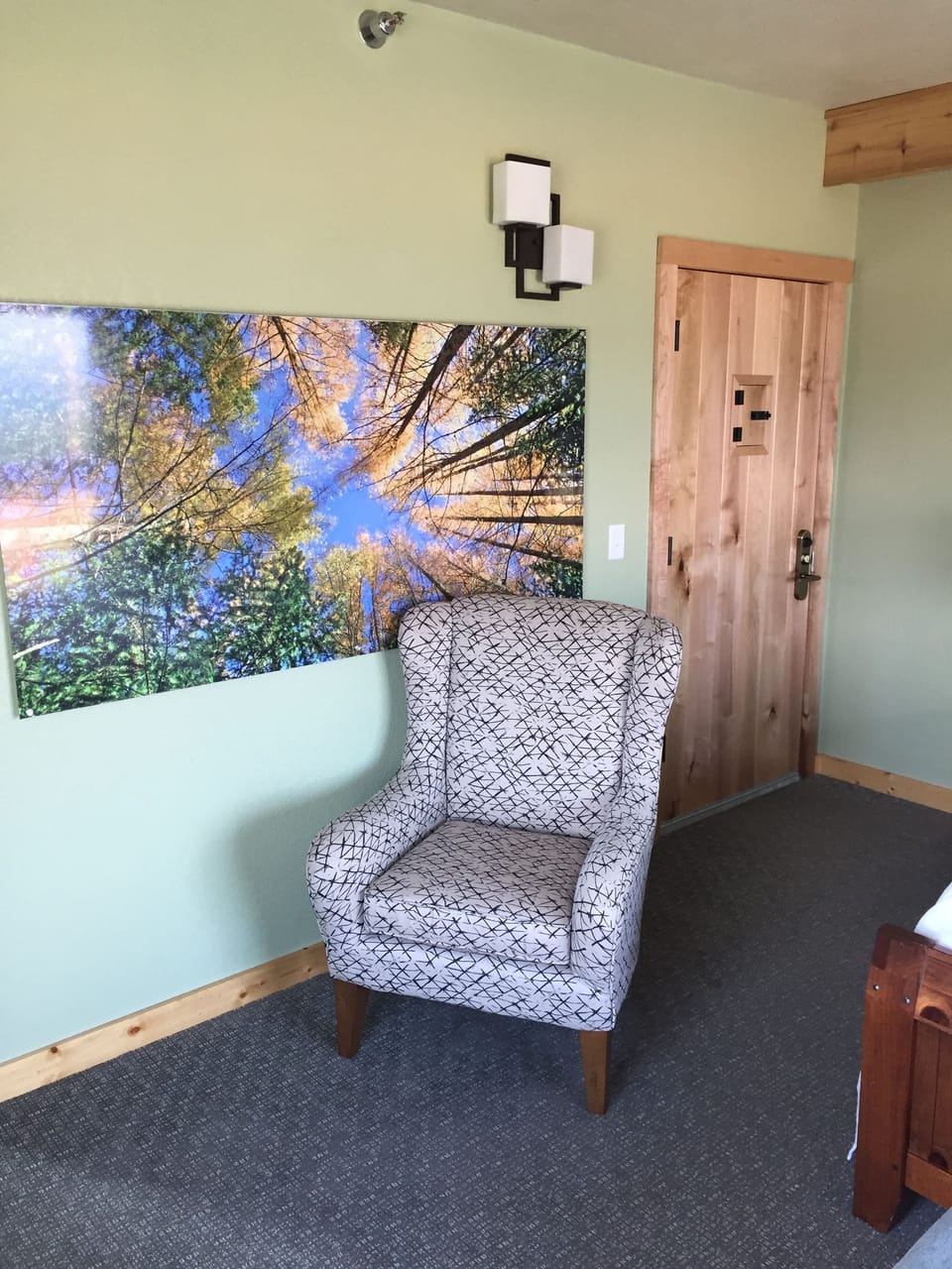 Room, 1 King Bed, Balcony, Bay View (Room 15) | Living area | Flat-screen TV