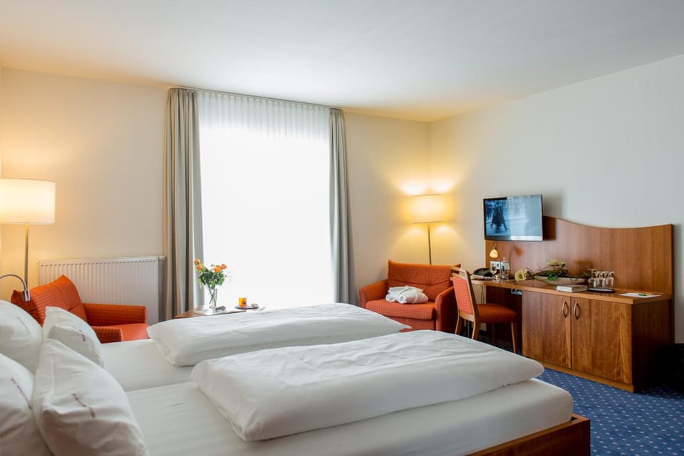 Premium bedding, minibar, in-room safe, desk