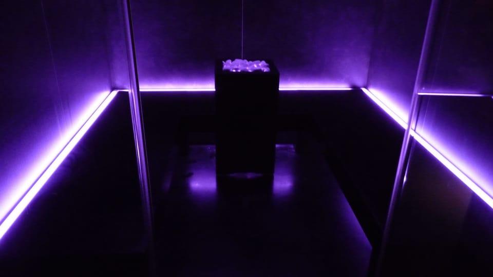 Sauna, hot tub, steam room