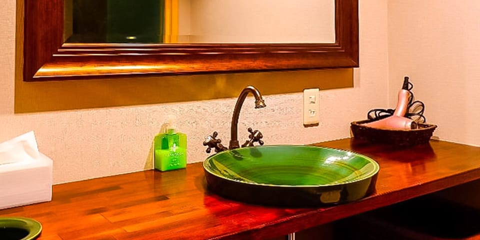 Family Room, Private Bathroom and Toilet | Bathroom | Hair dryer, slippers, electronic bidet, towels