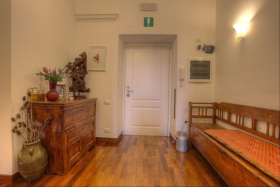 Interior entrance