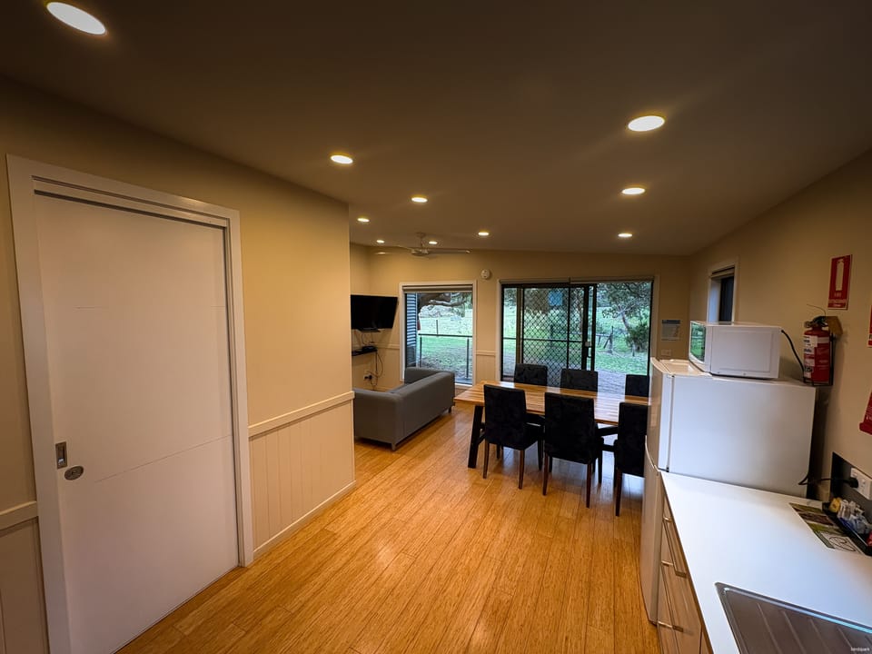 Family Two Bedroom Cabin with Bathroom | Private kitchen