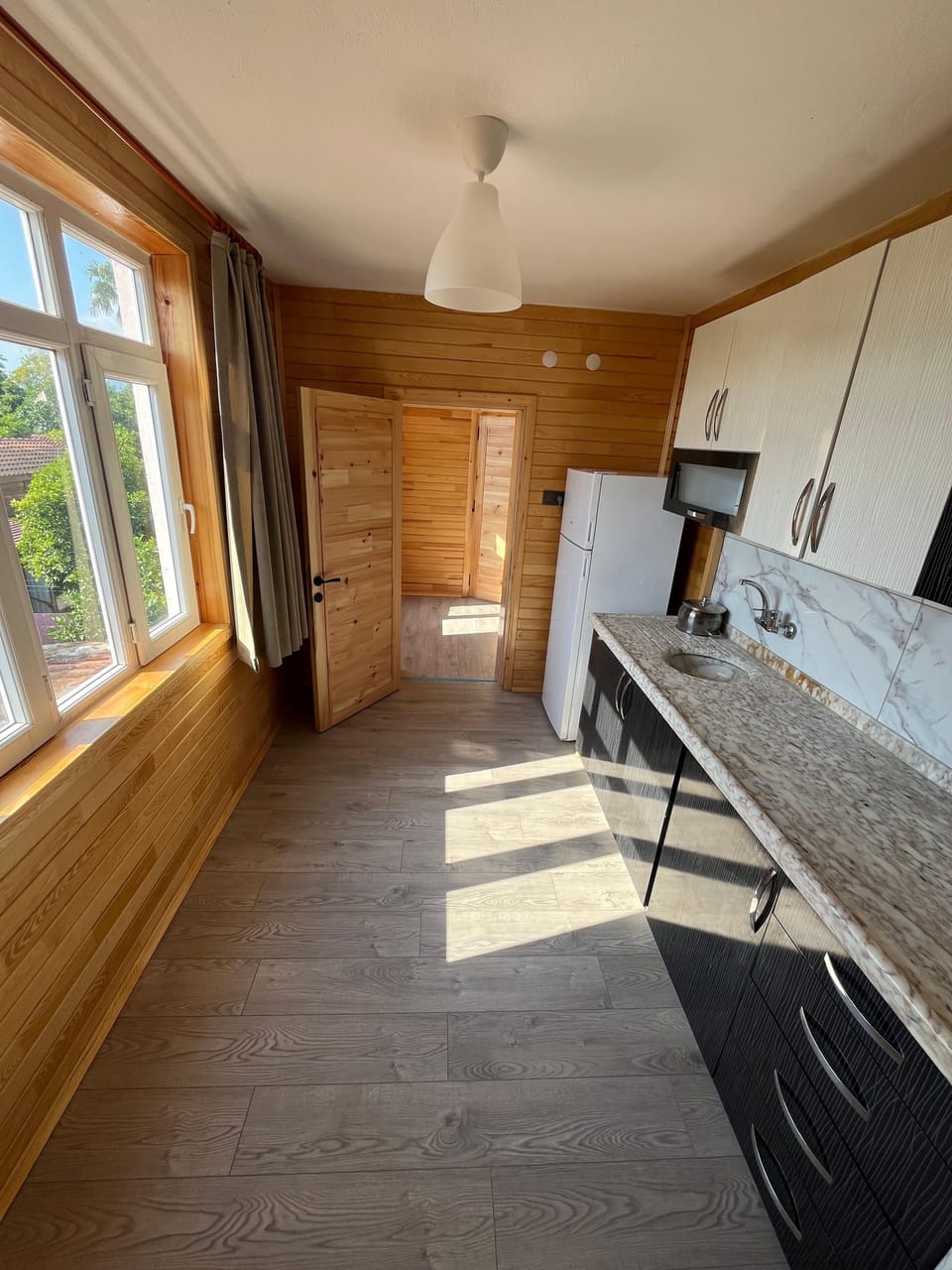 Apartment, 2 Bedrooms | Private kitchen | Mini-fridge, electric kettle, eco-friendly cleaning products