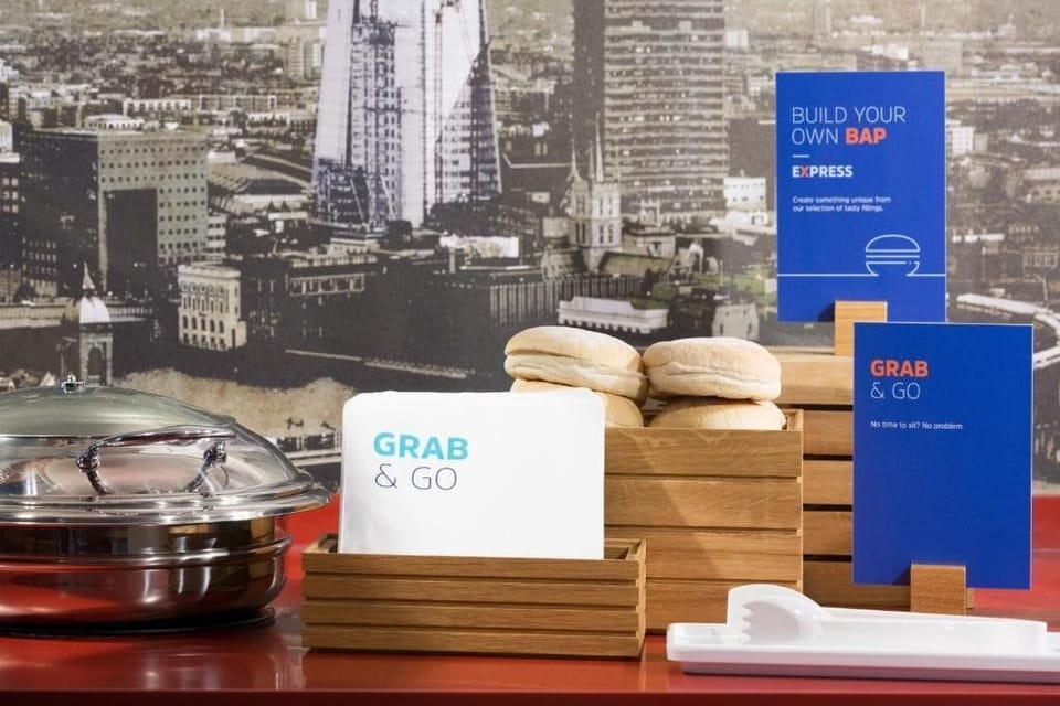 Free daily self-serve breakfast