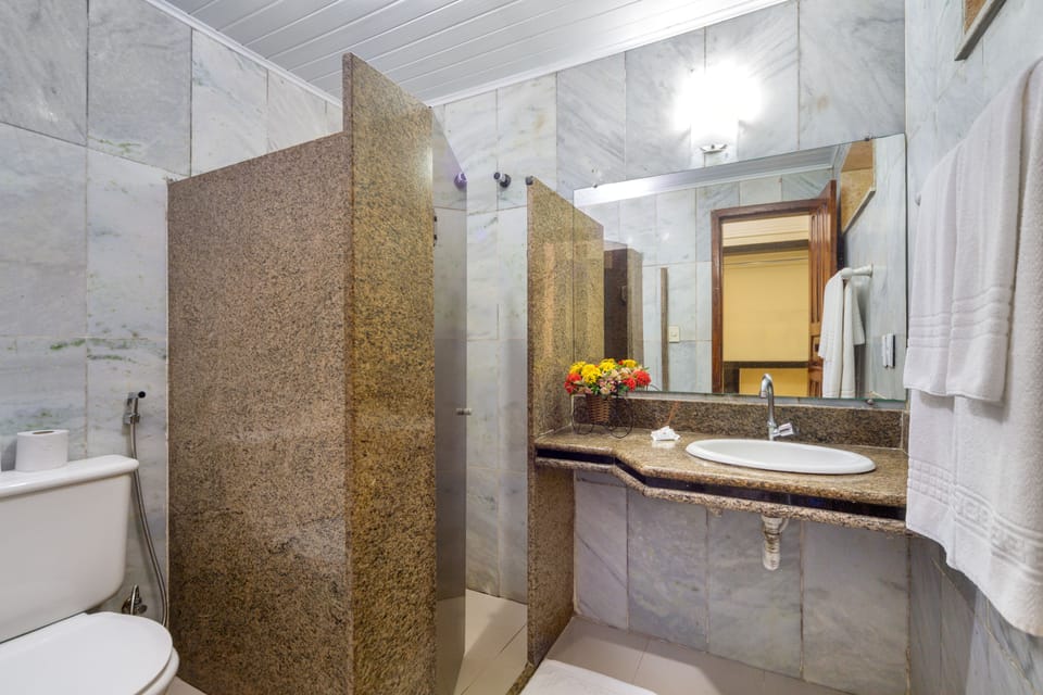 Quarto Premium | Bathroom | Shower, free toiletries, towels