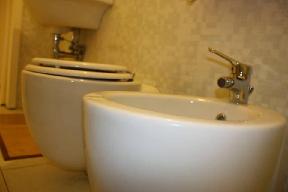 Apartment, 1 Bedroom | Bathroom | Shower, hair dryer, bidet, towels
