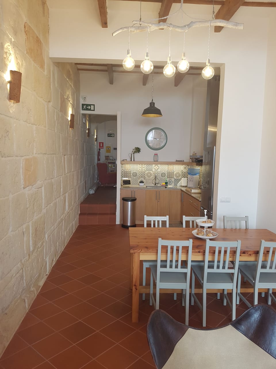 Breakfast area