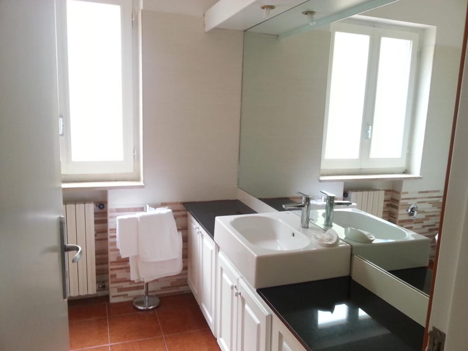 Free toiletries, hair dryer, bathrobes, bidet