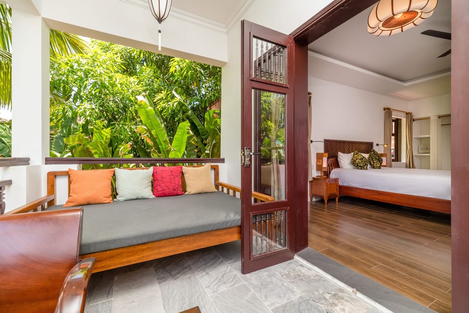 Deluxe Double Room, Pool View | Balcony