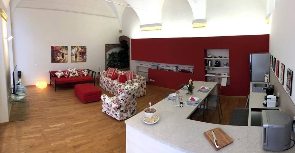 Apartment, 1 Bedroom | Living area | 32-inch flat-screen TV with digital channels, TV