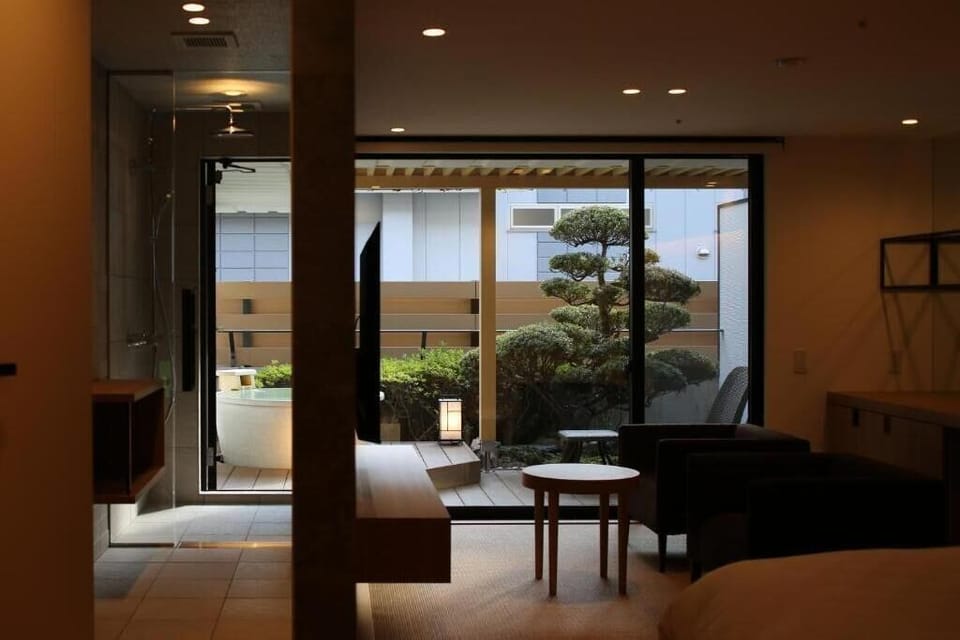 Superior Room with Private Open-air Bath 41sqm - Mountain View | Minibar, in-room safe, laptop workspace, WiFi (free)