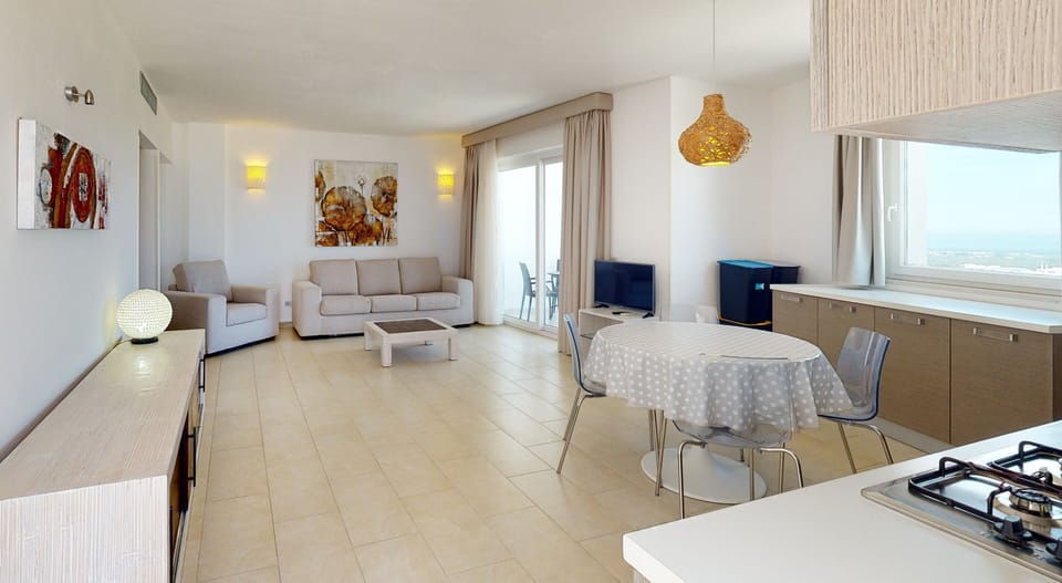 Villa, 1 Bedroom (4 pax) | Living area | 32-inch flat-screen TV with satellite channels, TV