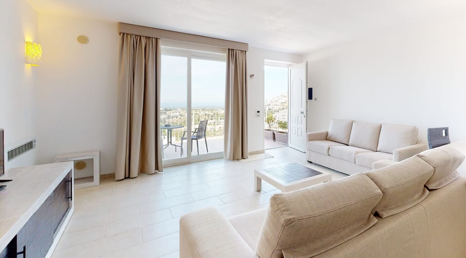 Villa, 1 Bedroom (4 pax) | Living area | 32-inch flat-screen TV with satellite channels, TV