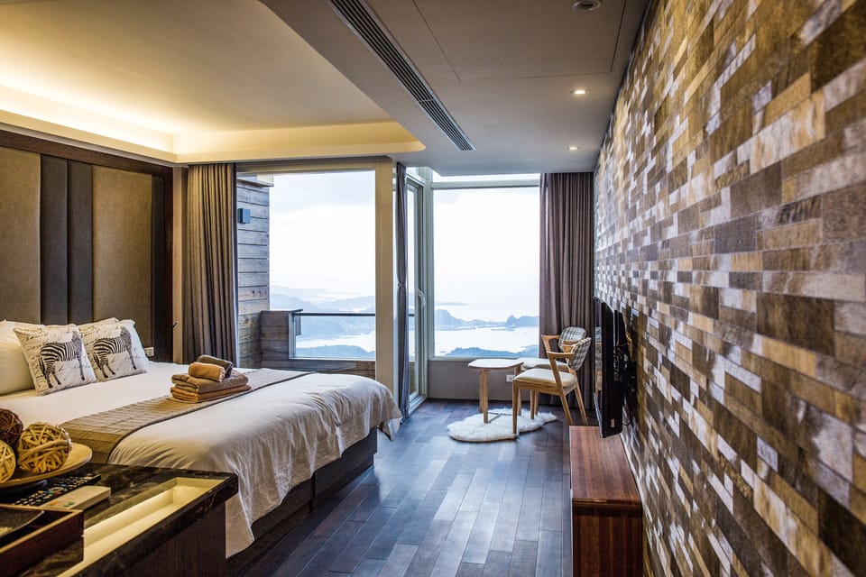 Design Double Room, 1 King Bed, Balcony, Ocean View | Premium bedding, down comforters, pillowtop beds, free minibar