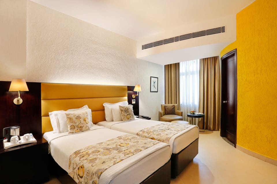 Luxury Double or Twin Room, 1 King Bed, Accessible | In-room safe, desk, rollaway beds, free wired internet