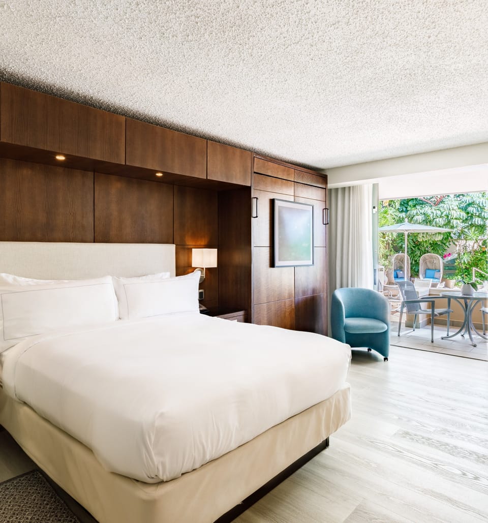 Deluxe Room, Multiple Beds, Balcony | Garden view