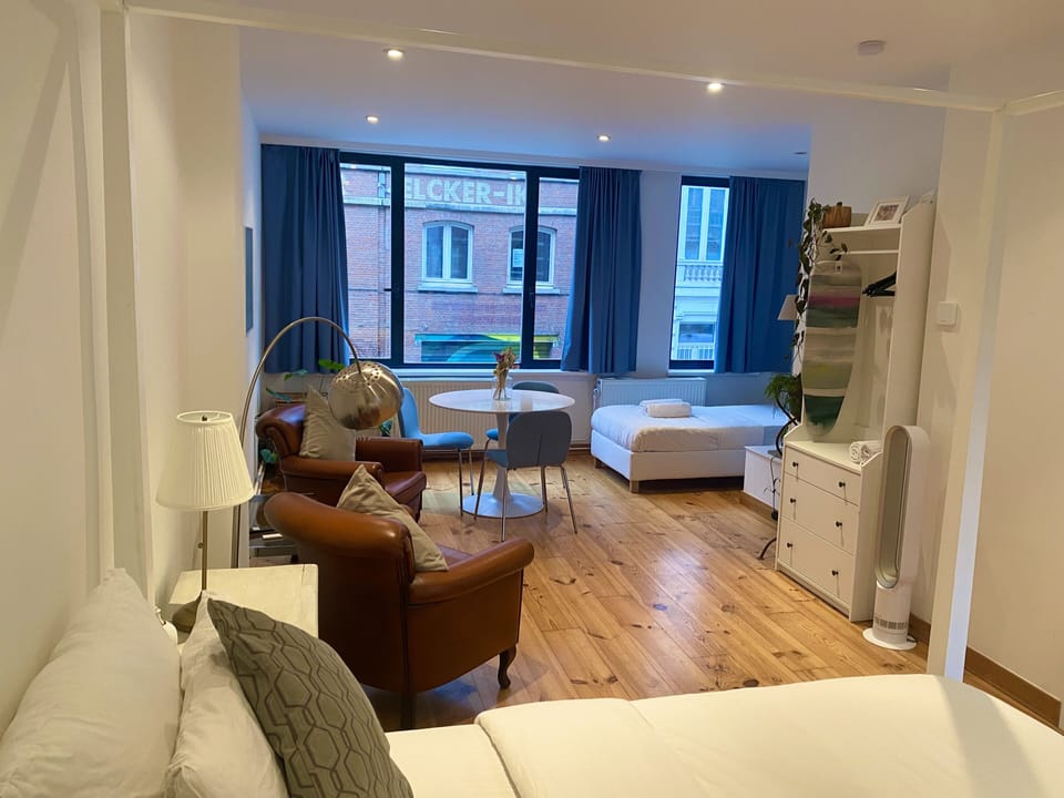 Deluxe Studio | Iron/ironing board, free WiFi, bed sheets