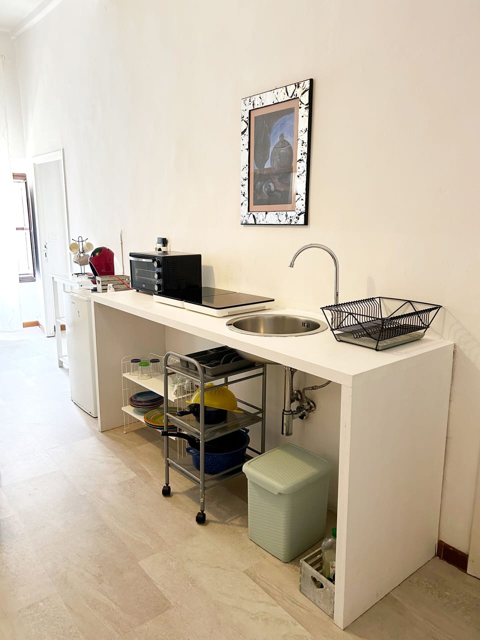 Apartment, 2 Bedrooms (Corso Italia, 108) | Private kitchen | Fridge, stovetop, espresso maker, coffee/tea maker