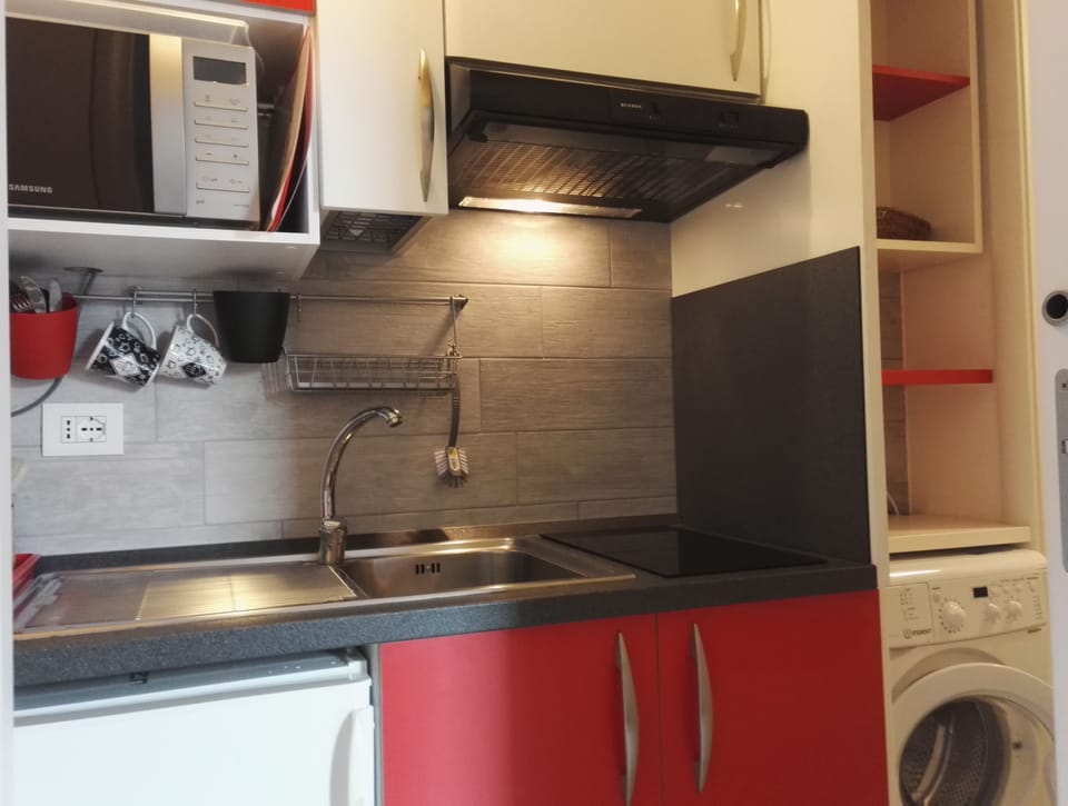Studio | Private kitchen | Fridge, microwave, oven, stovetop