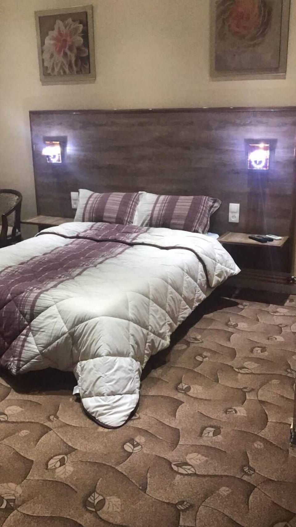 Desk, blackout drapes, rollaway beds (surcharge), WiFi (free)