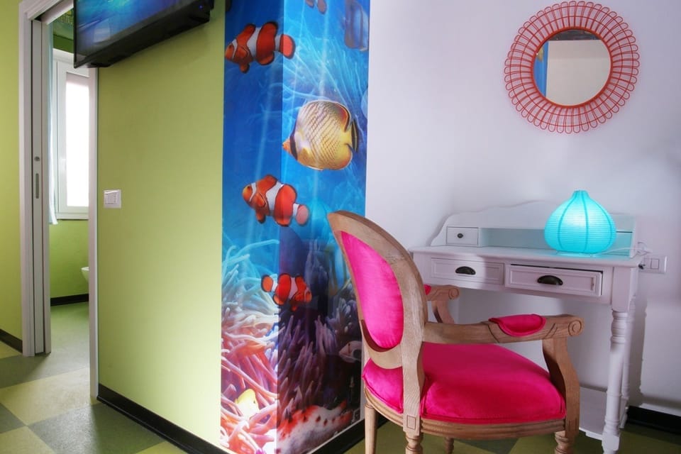 Quadruple Room, Private Bathroom (Exotica) | Minibar, desk, soundproofing, WiFi (free)