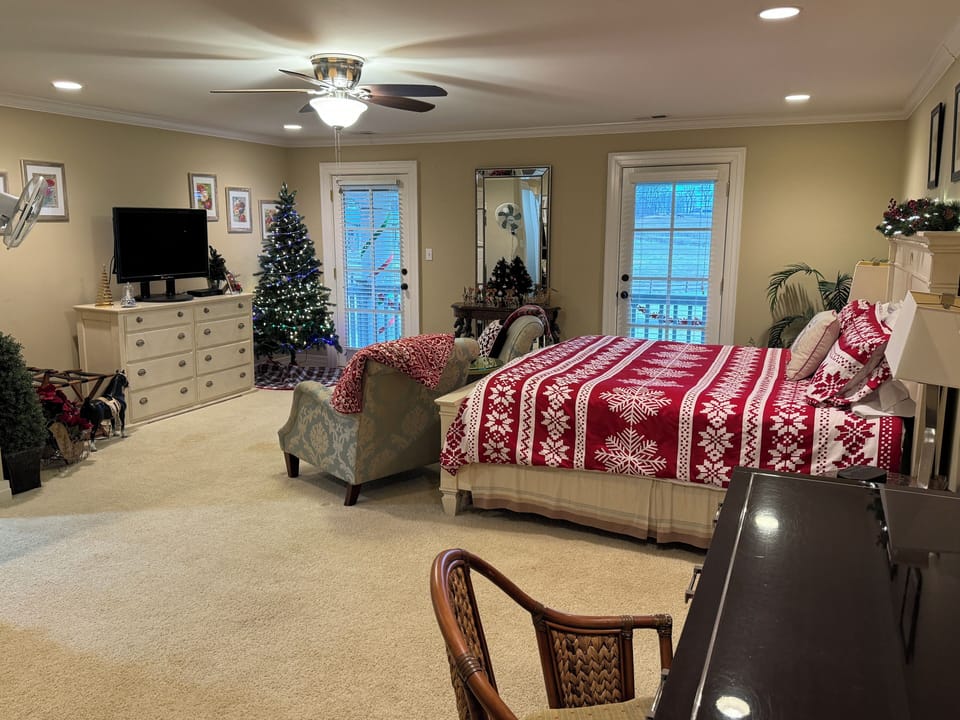 Suite, 1 King Bed, Private Bathroom, Lake View | In-room safe, desk, free WiFi