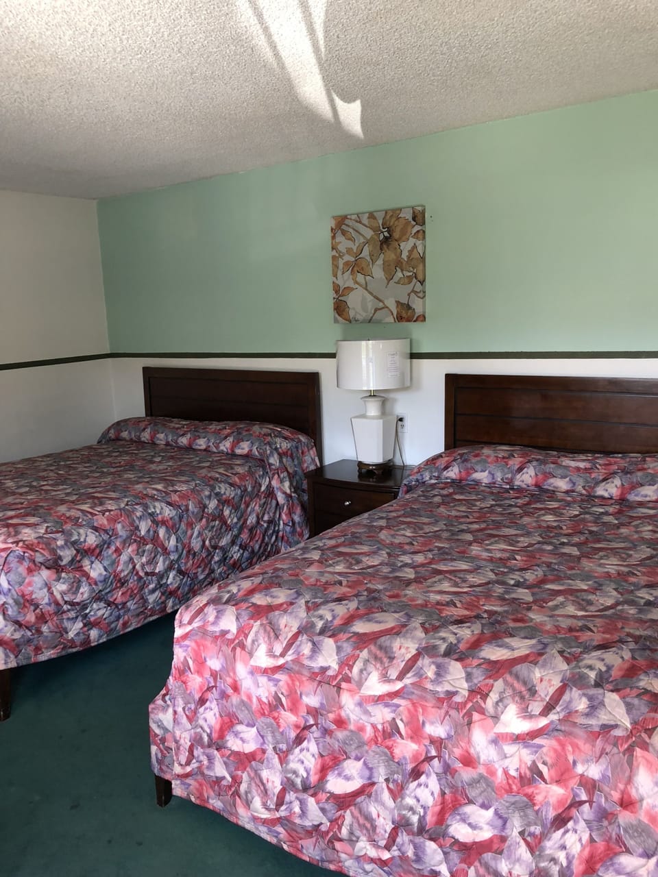 Basic Double Room, 2 Queen Beds | Desk, free WiFi, bed sheets, wheelchair access
