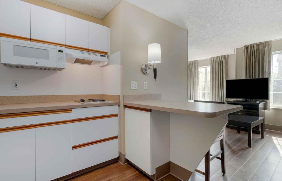 Deluxe Studio, 1 King Bed with Sofa bed, Non Smoking | Private kitchen | Coffee/tea maker, fridge, microwave, stovetop